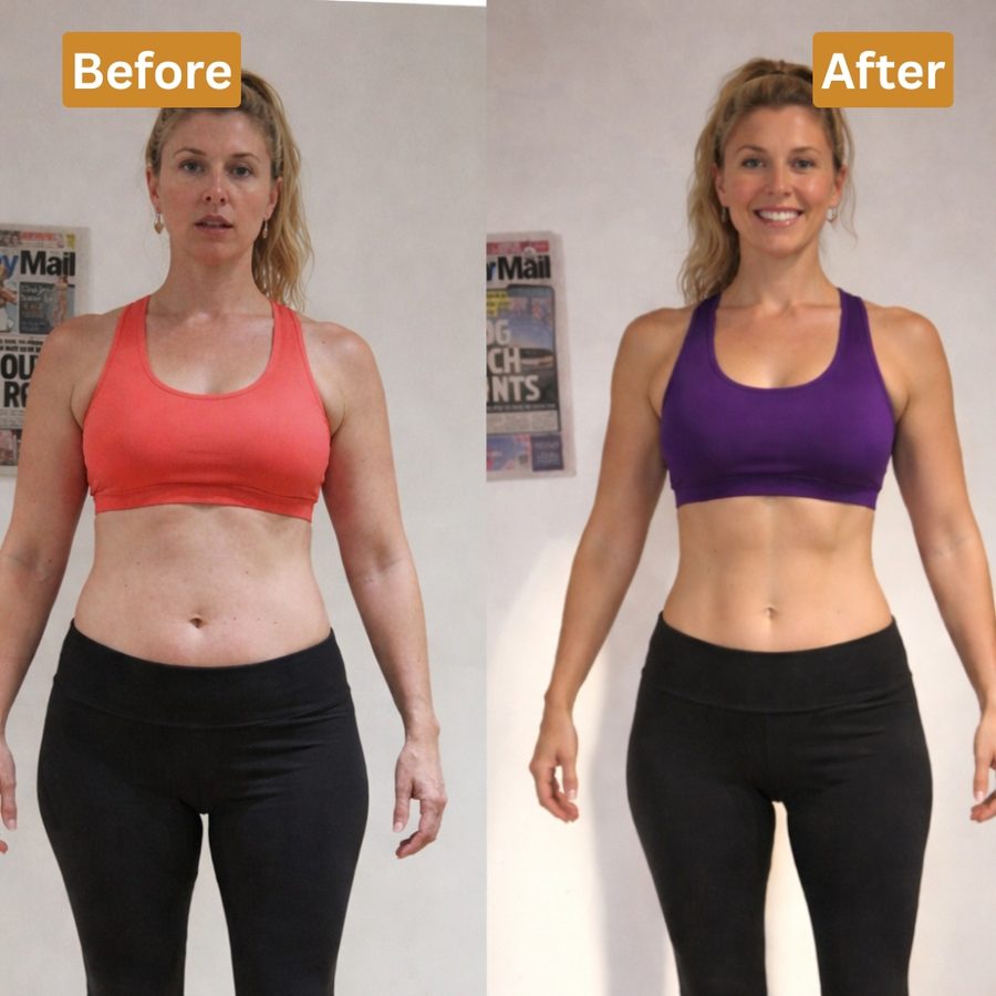 Alex before and after